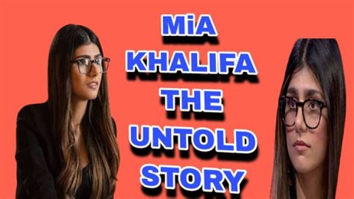 Discover The Untold Secrets Behind Mia Khalifa's Million-Dollar Empire
